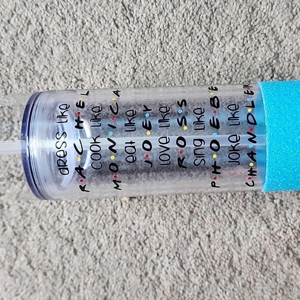 FRIENDS skinny tumbler